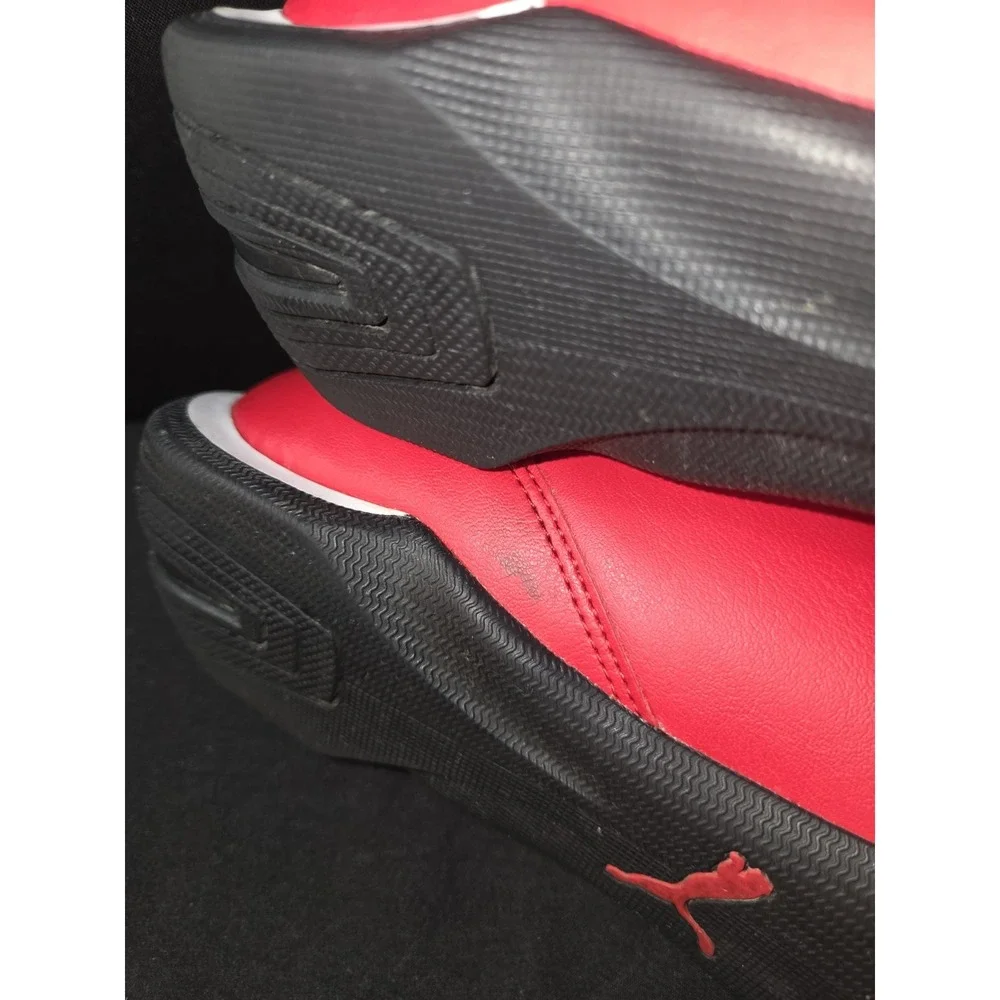 Puma Ferrari Future Cat Mens Size 10.5 Red White Black Athletic Motorsport Shoes - Picture 12 of 12